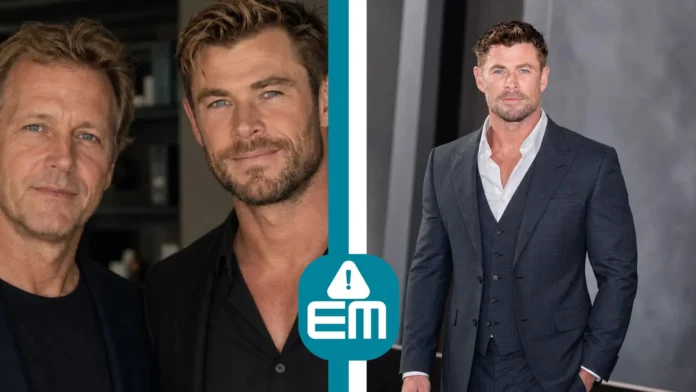 Jon Moeller and Chris Hemsworth