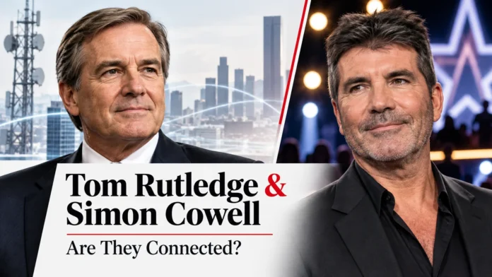 Tom Rutledge and Simon Cowell