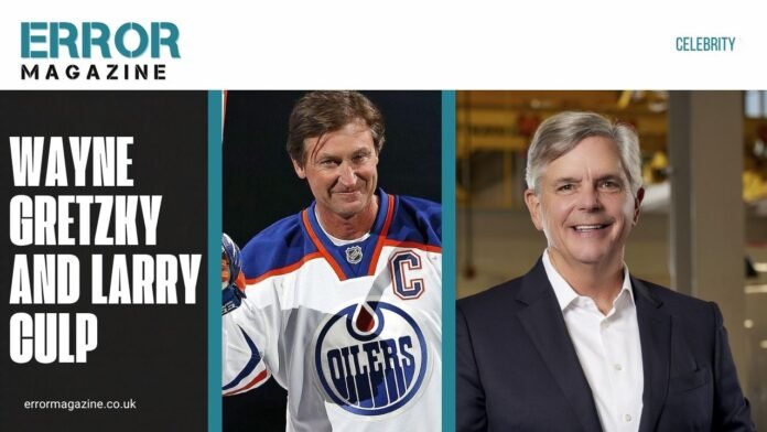 Wayne Gretzky and Larry Culp