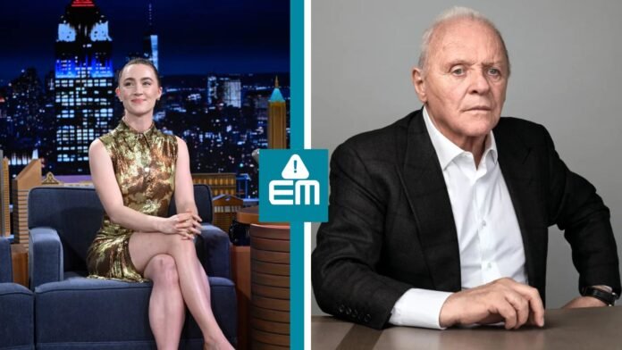 Anthony Hopkins and Saoirse Ronan