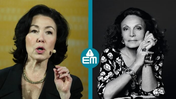 Safra Catz and Diane von Furstenberg, influential leaders in technology and fashion